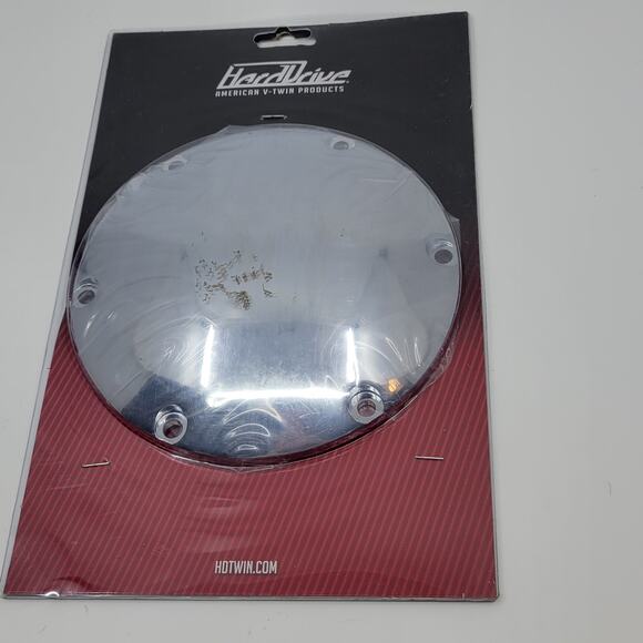 HardDrive 820-51832 Chrome Derby Cover Late XL Chrome New, sealed - Picture 4 of 7